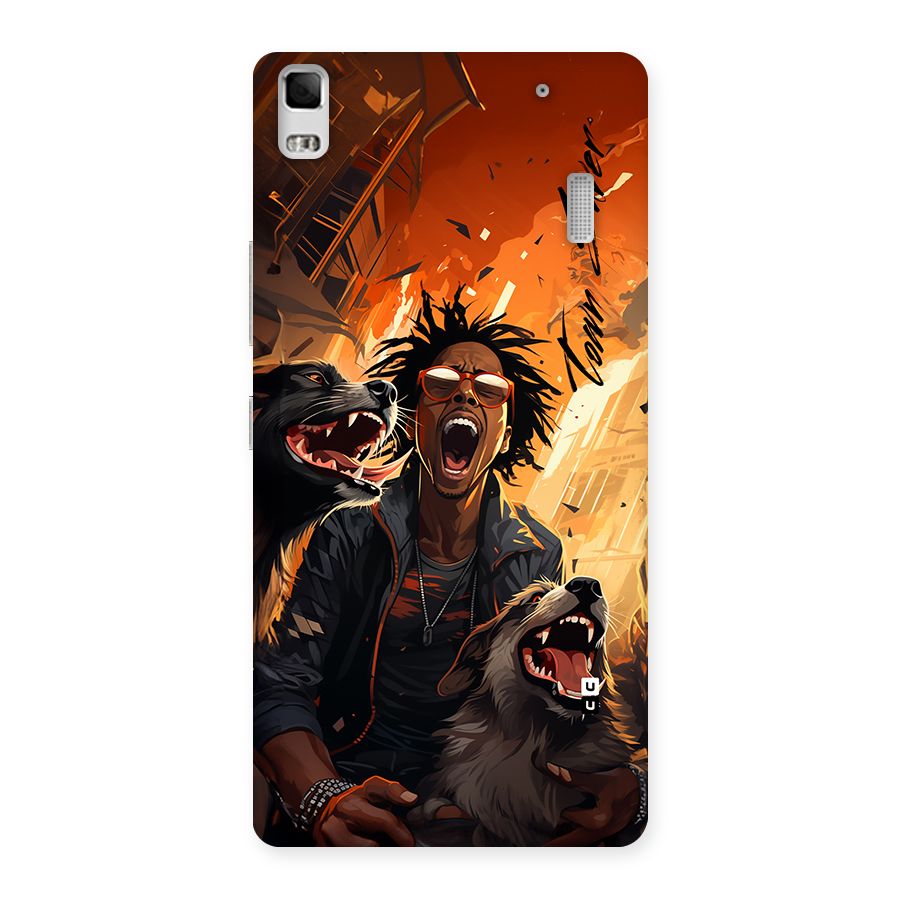 Town Saver Dogs Back Case for Lenovo A7000