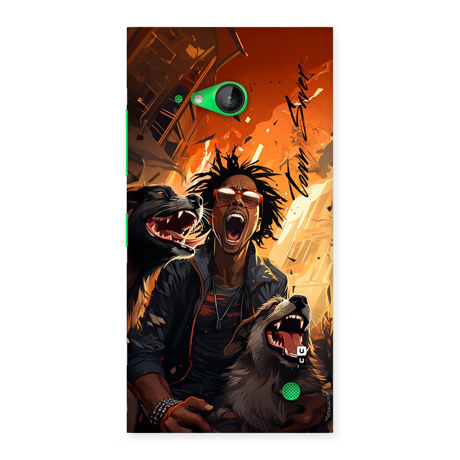Town Saver Dogs Back Case for Lumia 730