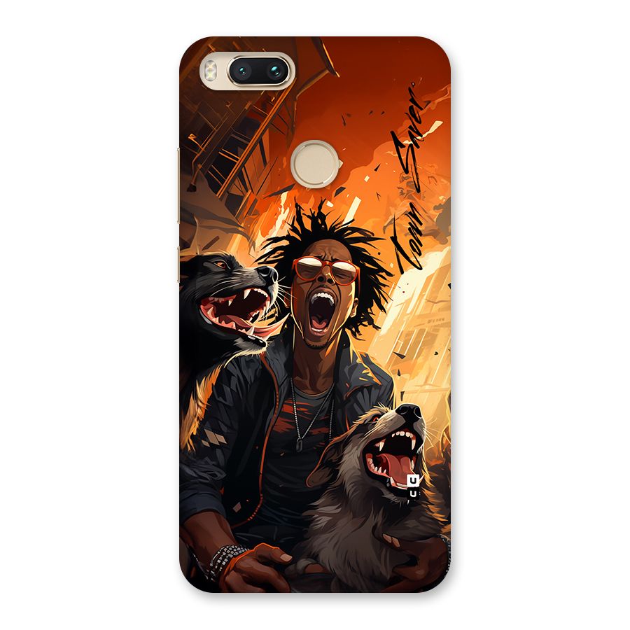 Town Saver Dogs Back Case for Mi A1