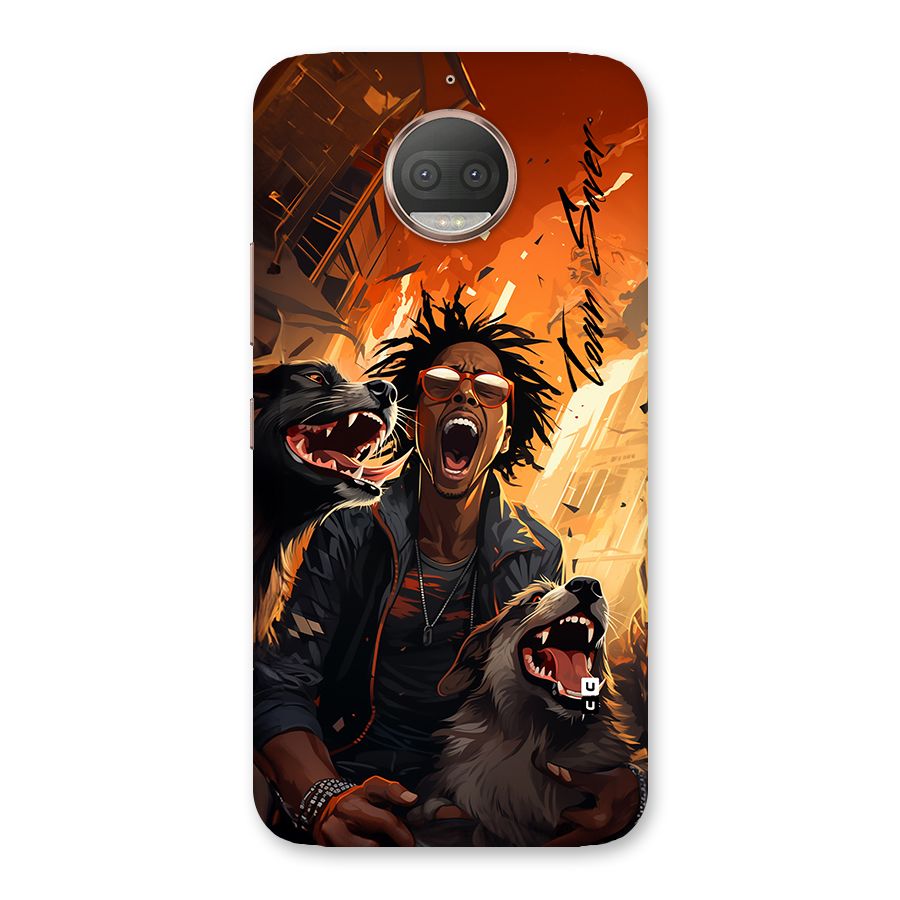 Town Saver Dogs Back Case for Moto G5s Plus