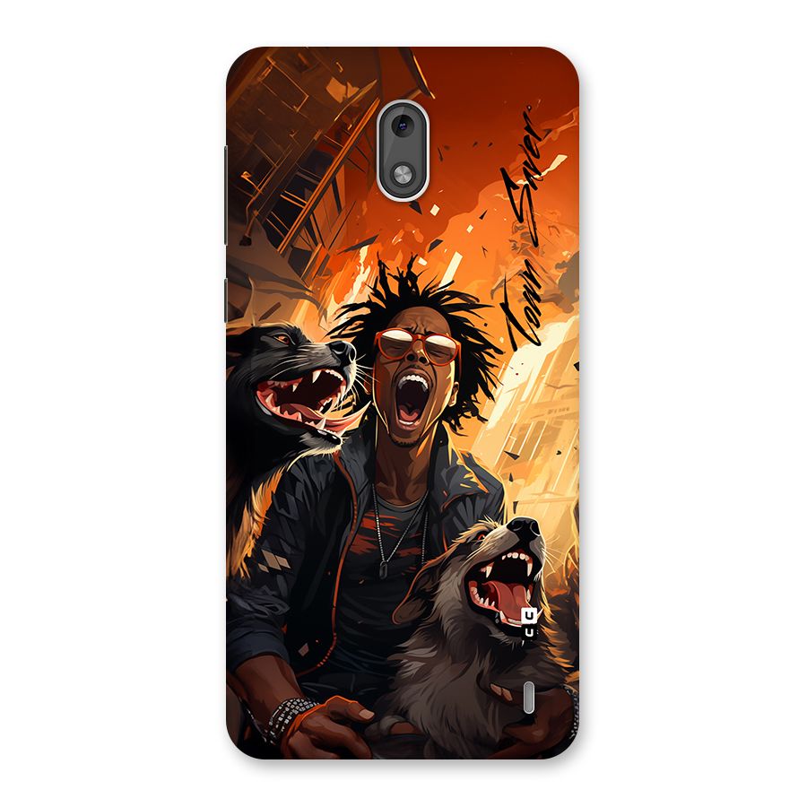 Town Saver Dogs Back Case for Nokia 2
