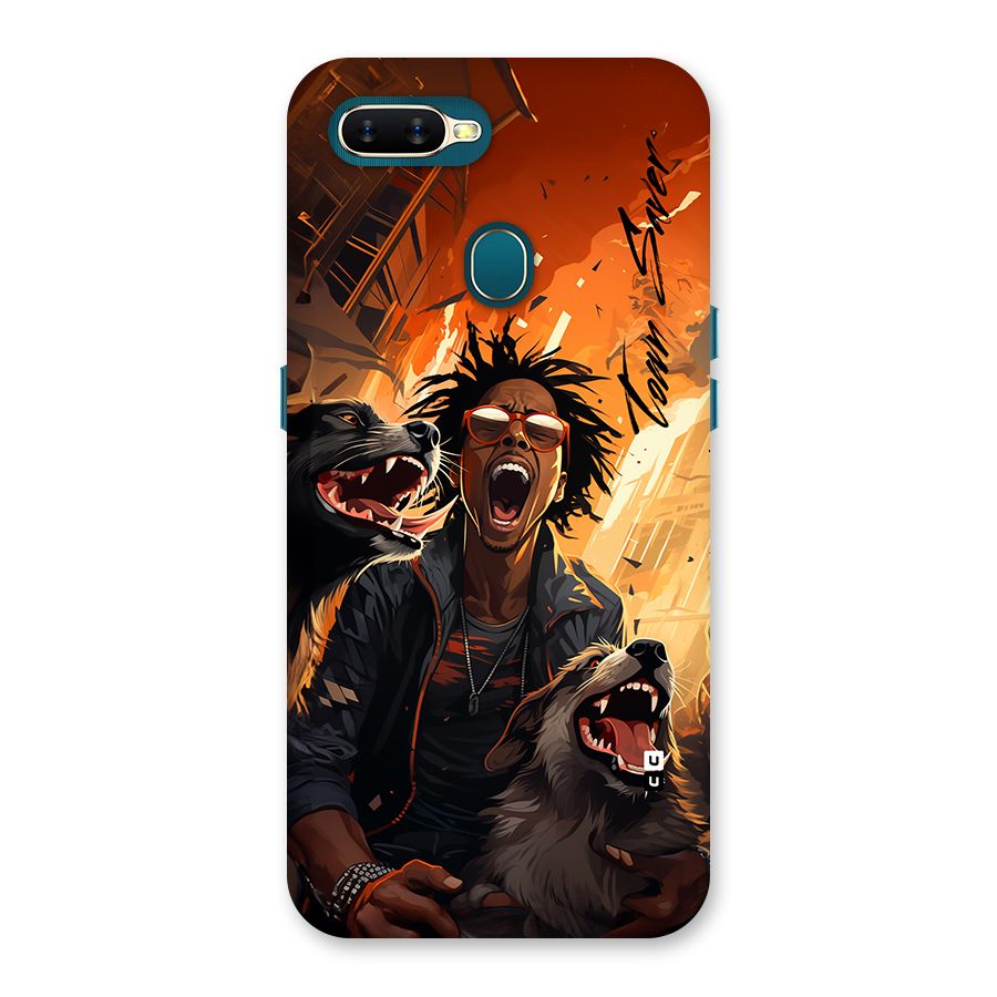 Town Saver Dogs Back Case for Oppo A12