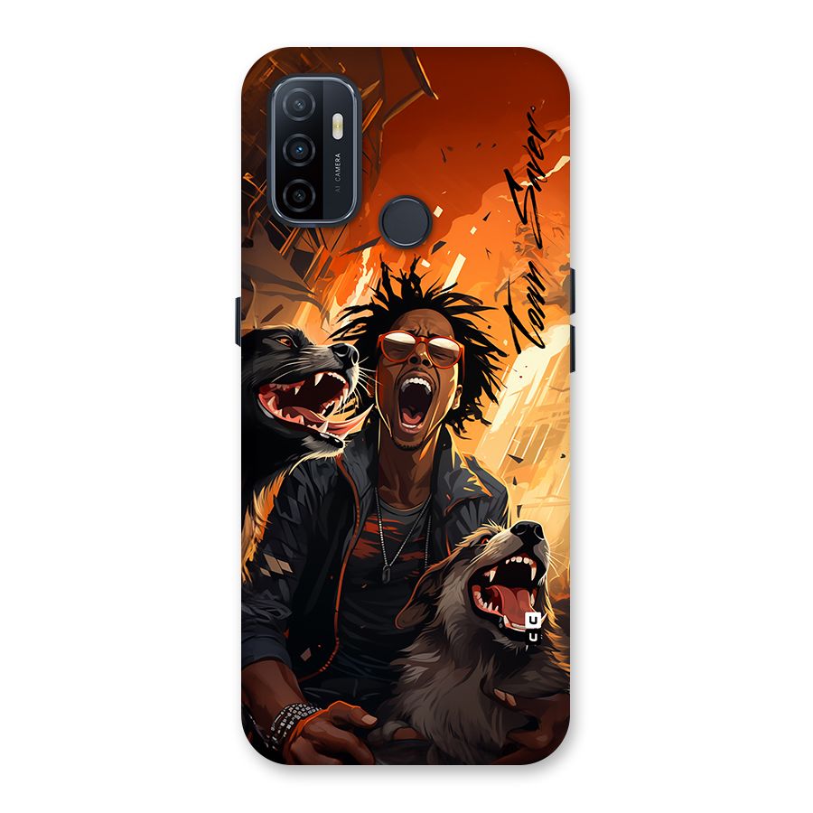 Town Saver Dogs Back Case for Oppo A32