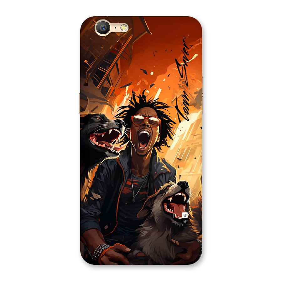 Town Saver Dogs Back Case for Oppo A57
