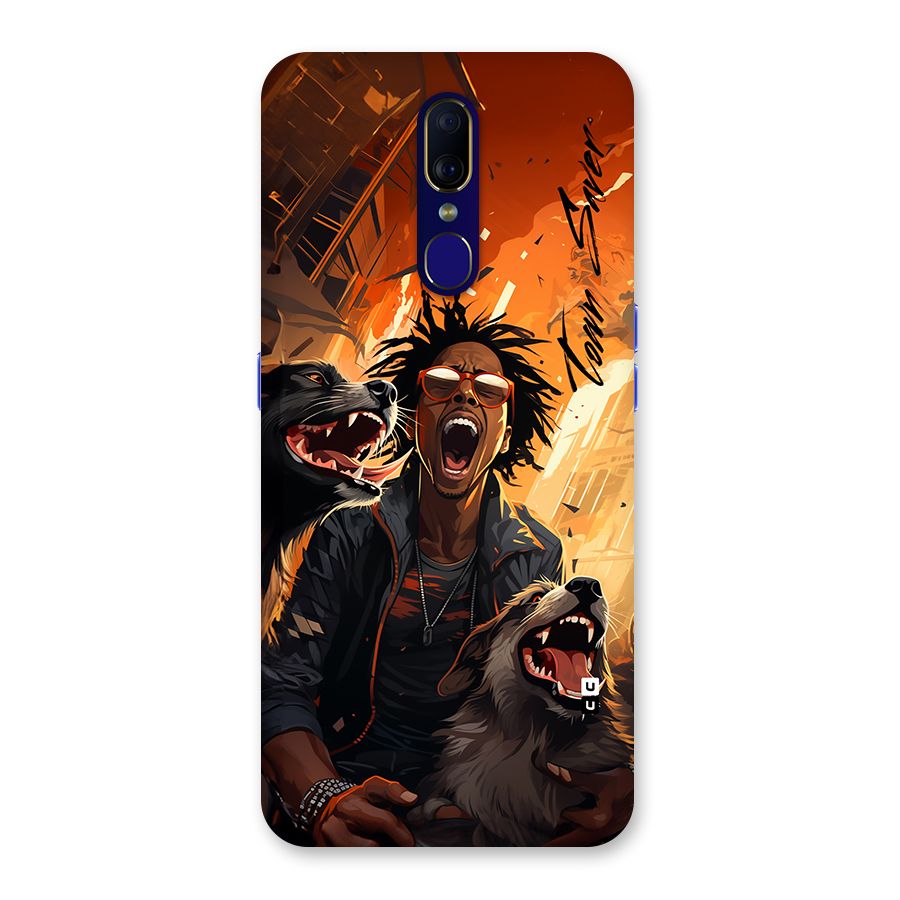 Town Saver Dogs Back Case for Oppo F11