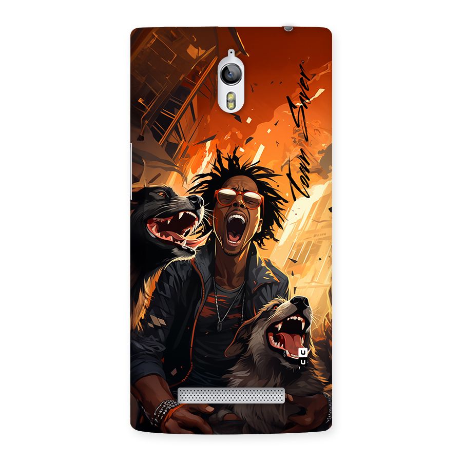 Town Saver Dogs Back Case for Oppo Find 7