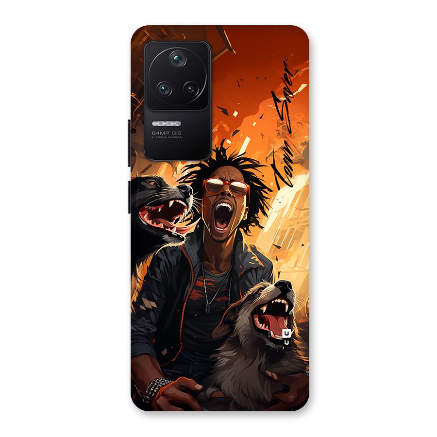 Town Saver Dogs Back Case for Poco F4 5G