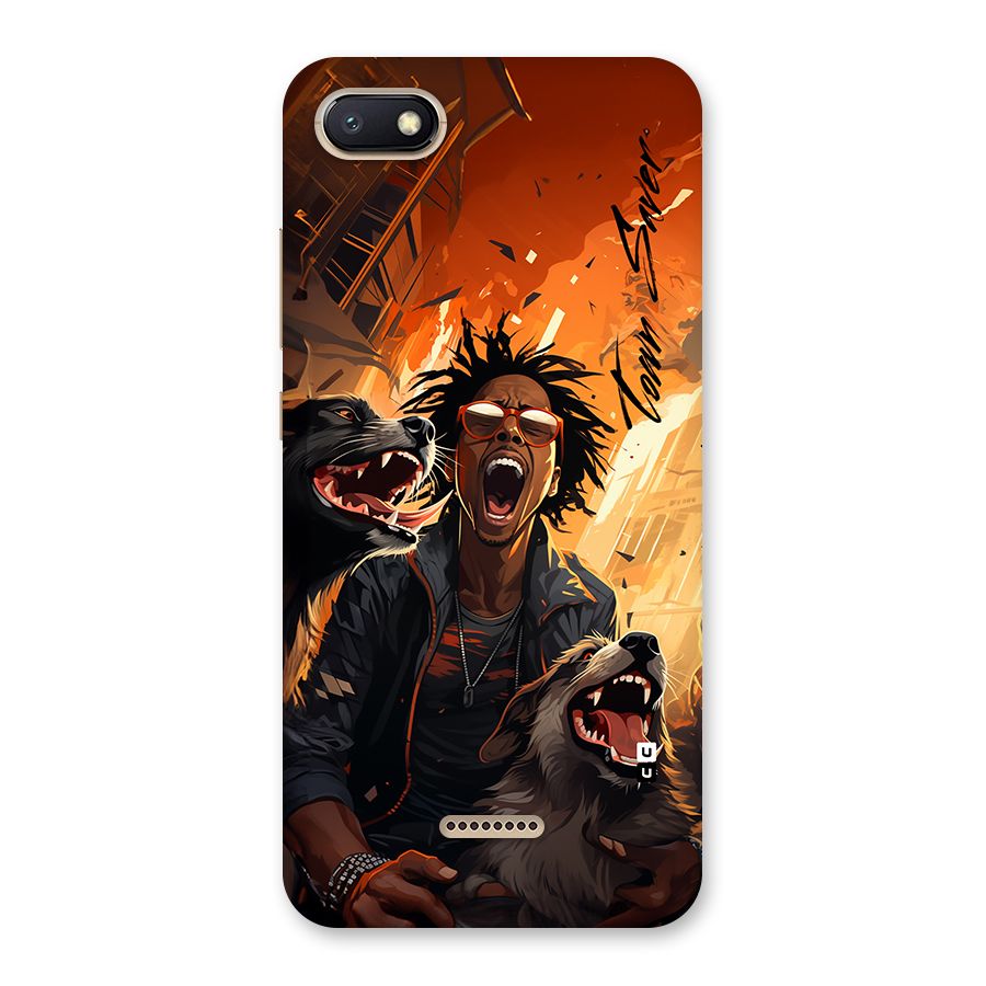 Town Saver Dogs Back Case for Redmi 6A