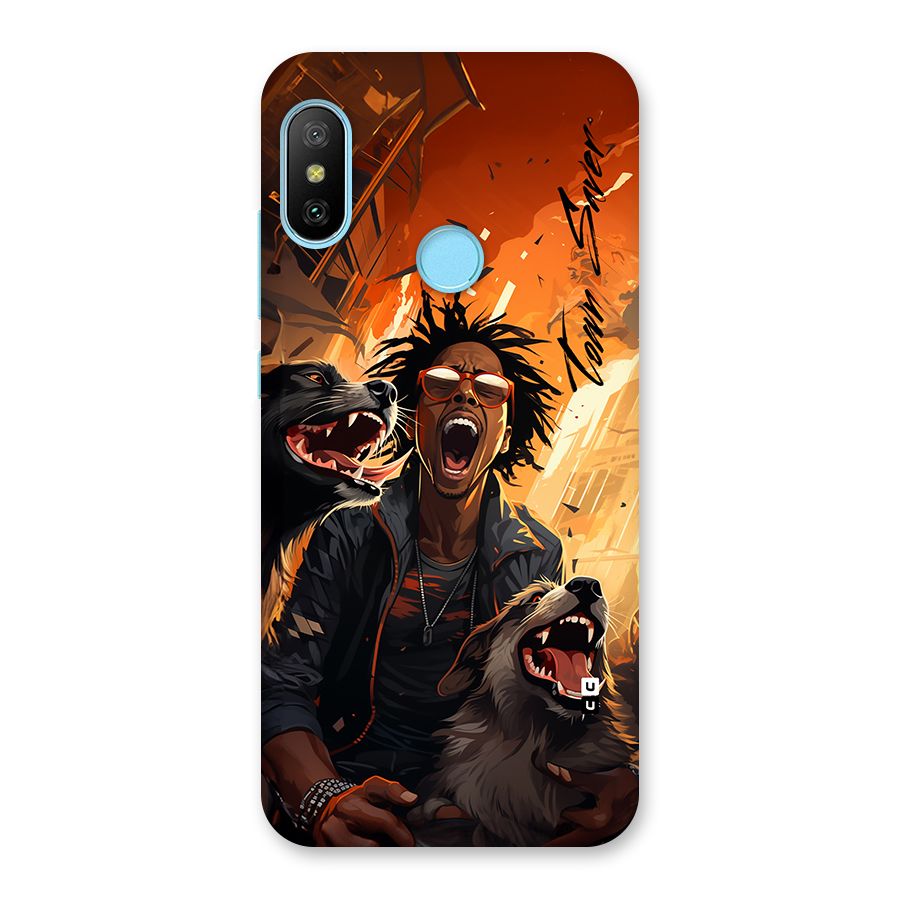 Town Saver Dogs Back Case for Redmi 6 Pro