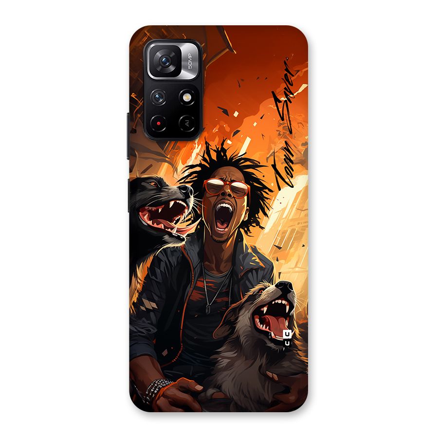 Town Saver Dogs Back Case for Redmi Note 11T 5G