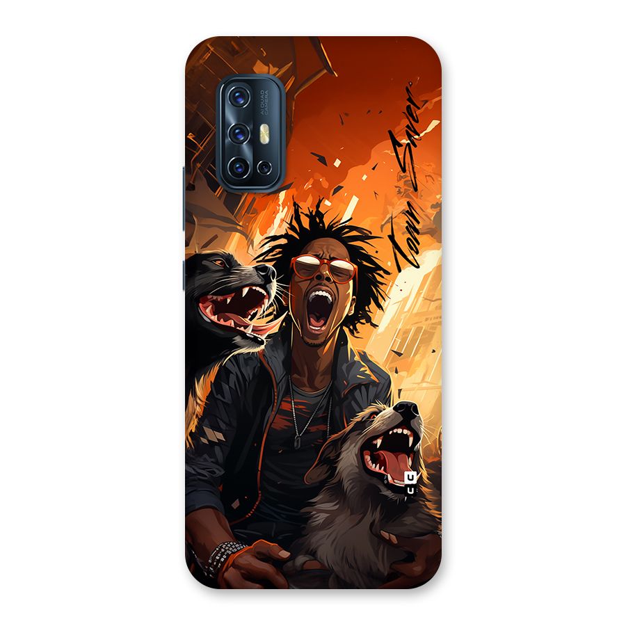 Town Saver Dogs Back Case for Vivo V17