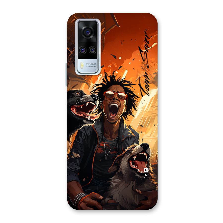 Town Saver Dogs Back Case for Vivo Y31