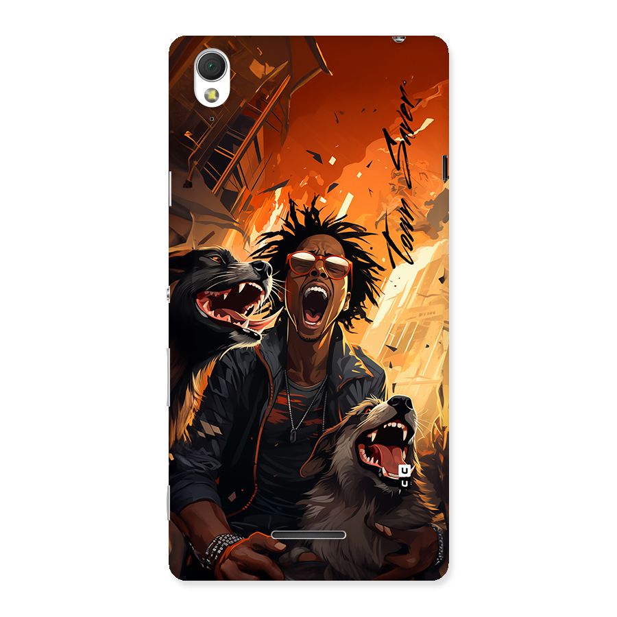 Town Saver Dogs Back Case for Xperia T3