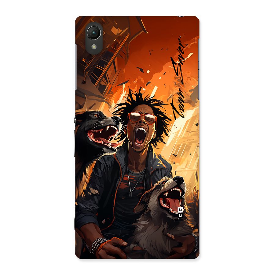 Town Saver Dogs Back Case for Xperia Z1