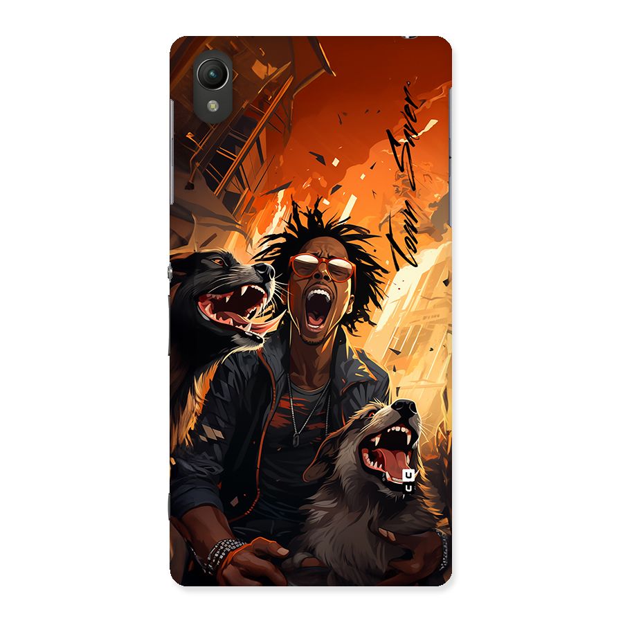 Town Saver Dogs Back Case for Xperia Z2