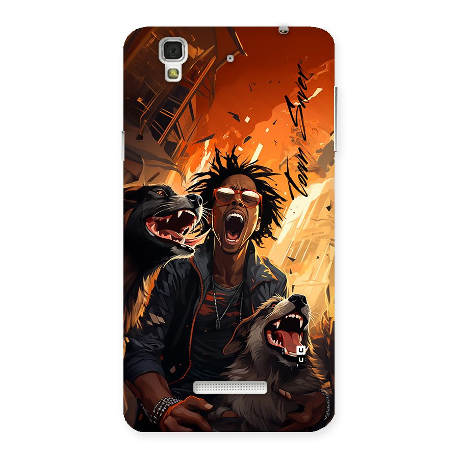 Town Saver Dogs Back Case for Yureka