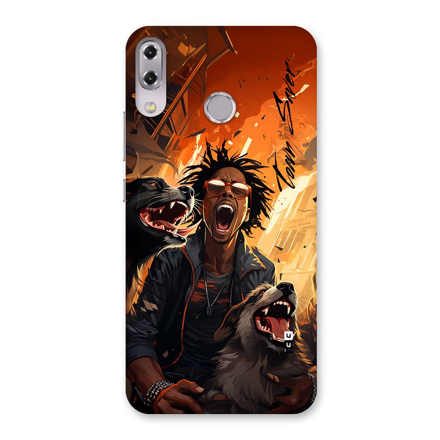 Town Saver Dogs Back Case for Zenfone 5Z
