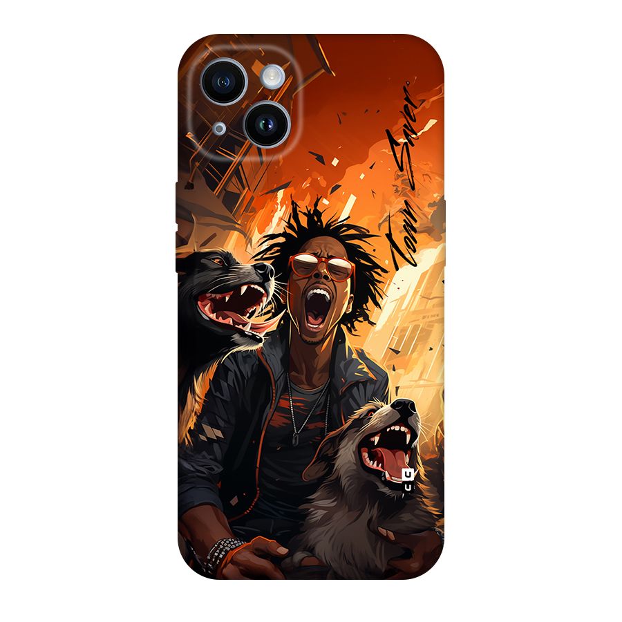 Town Saver Dogs Back Case for iPhone 14