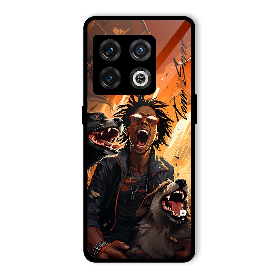 Town Saver Dogs Glass Back Case for OnePlus 10 Pro 5G