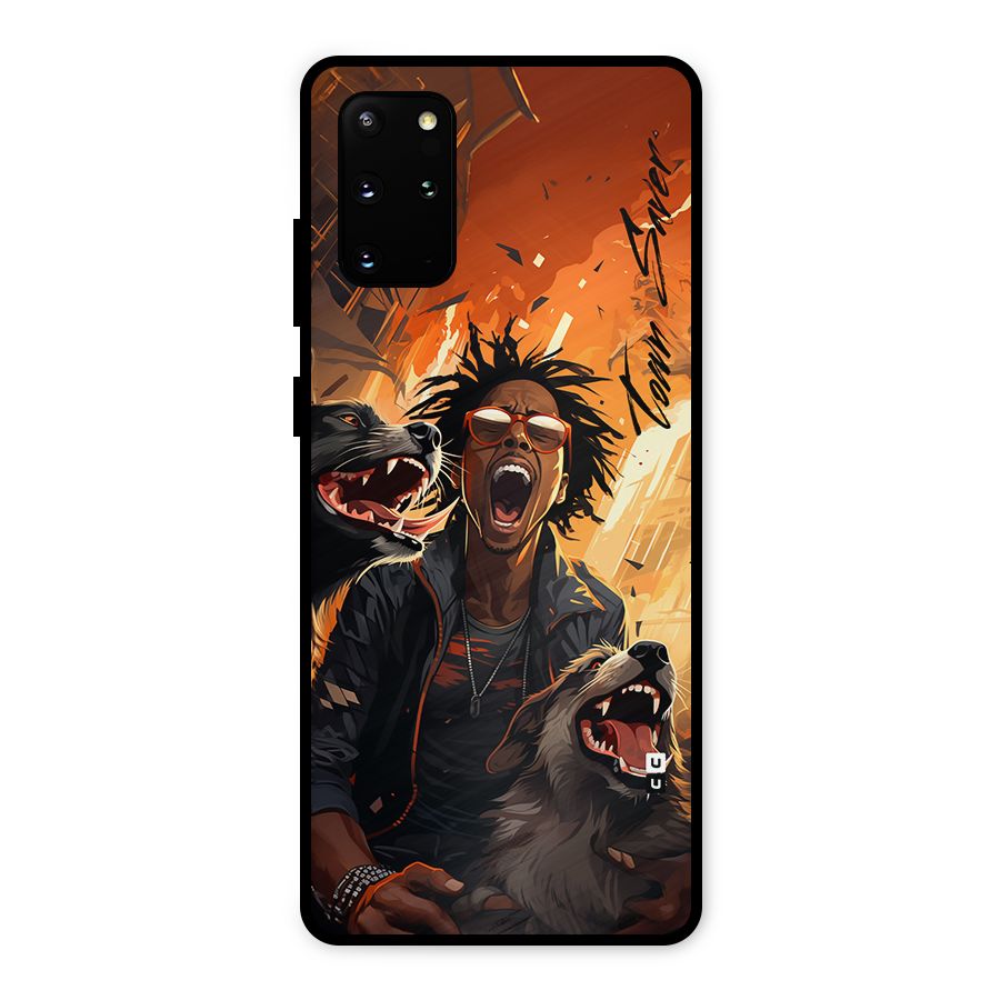 Town Saver Dogs Metal Back Case for Galaxy S20 Plus