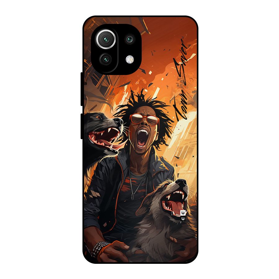 Town Saver Dogs Metal Back Case for Mi 11 Lite