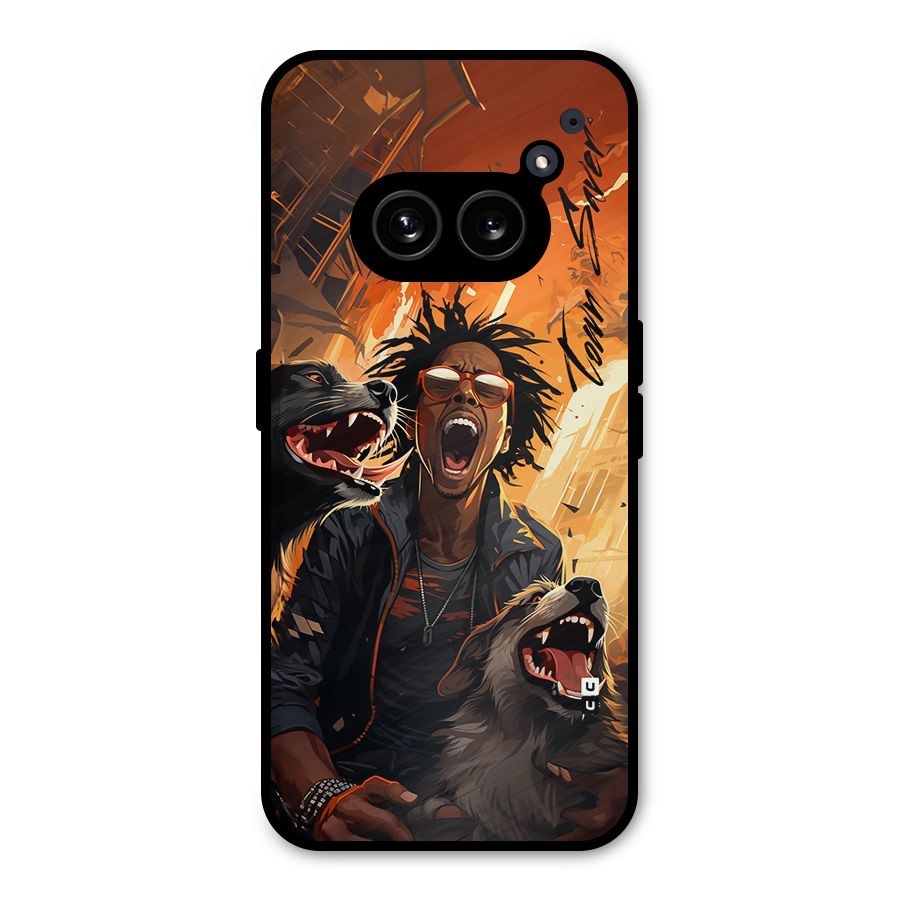 Town Saver Dogs Metal Back Case for Nothing Phone 2a
