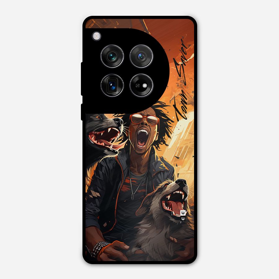 Town Saver Dogs Metal Back Case for OnePlus 12
