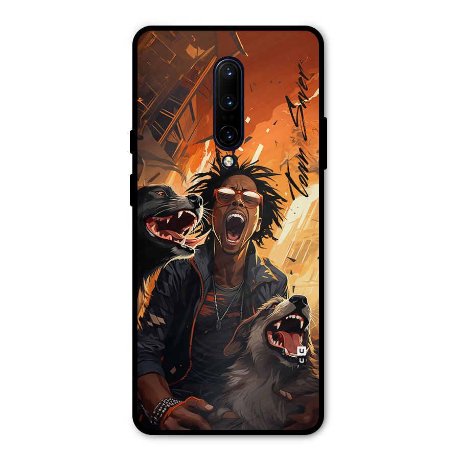 Town Saver Dogs Metal Back Case for OnePlus 7 Pro