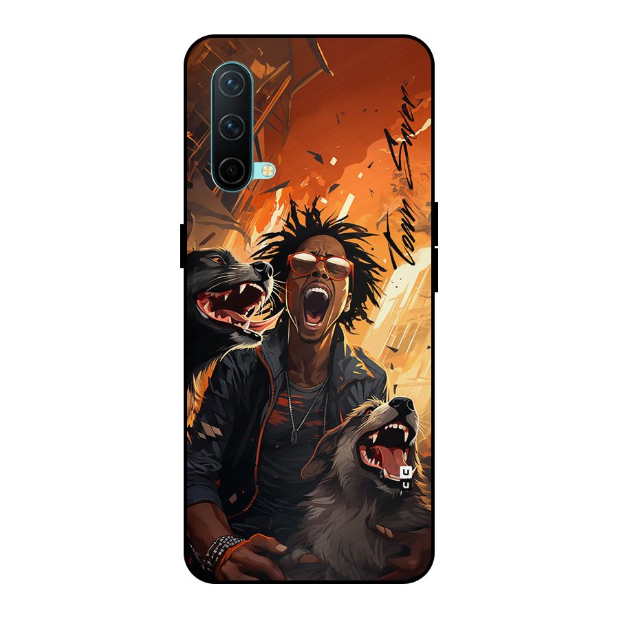 Town Saver Dogs Metal Back Case for OnePlus Nord CE 5G