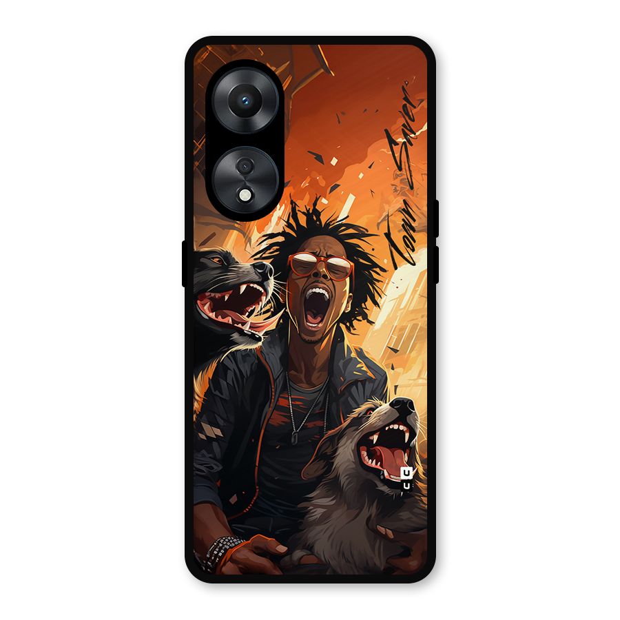 Town Saver Dogs Metal Back Case for Oppo A78