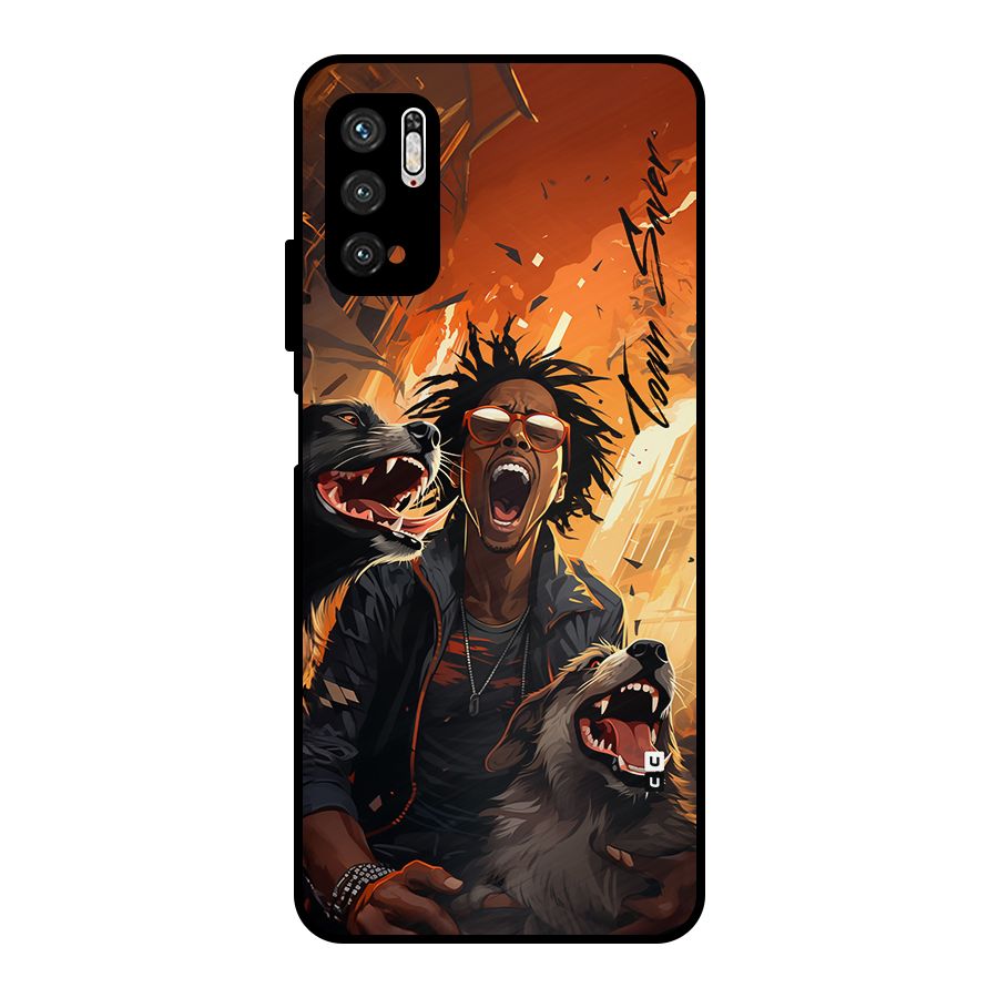 Town Saver Dogs Metal Back Case for Poco M3 Pro 5G