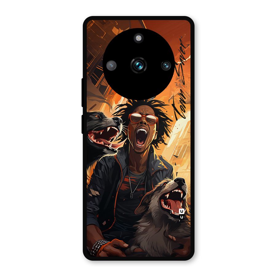 Town Saver Dogs Metal Back Case for Realme 11 Pro Plus