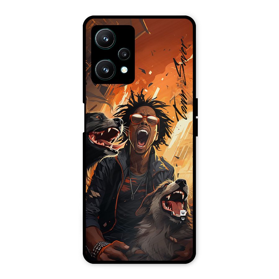 Town Saver Dogs Metal Back Case for Realme 9 Pro 5G