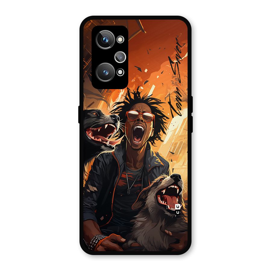 Town Saver Dogs Metal Back Case for Realme GT Neo2