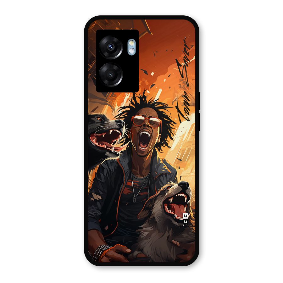 Town Saver Dogs Metal Back Case for Realme Narzo 50 5G