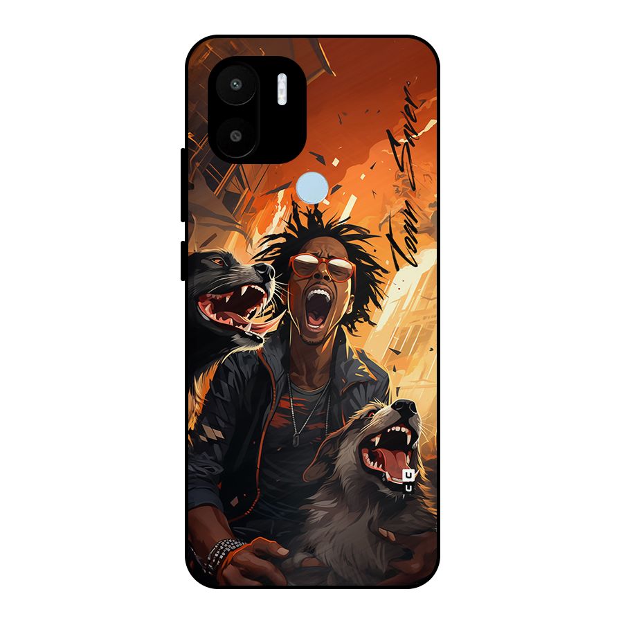 Town Saver Dogs Metal Back Case for Redmi A2 Plus