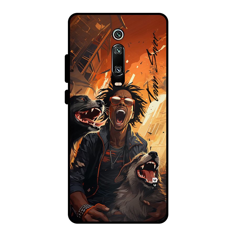 Town Saver Dogs Metal Back Case for Redmi K20