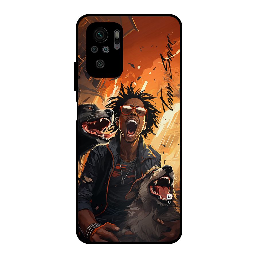 Town Saver Dogs Metal Back Case for Redmi Note 11 SE