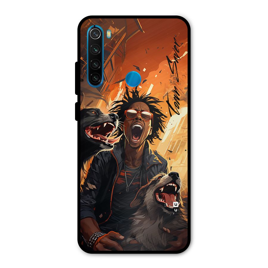Town Saver Dogs Metal Back Case for Redmi Note 8