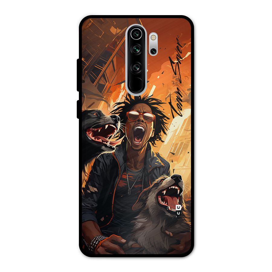 Town Saver Dogs Metal Back Case for Redmi Note 8 Pro