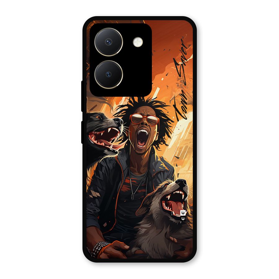 Town Saver Dogs Metal Back Case for Vivo Y36