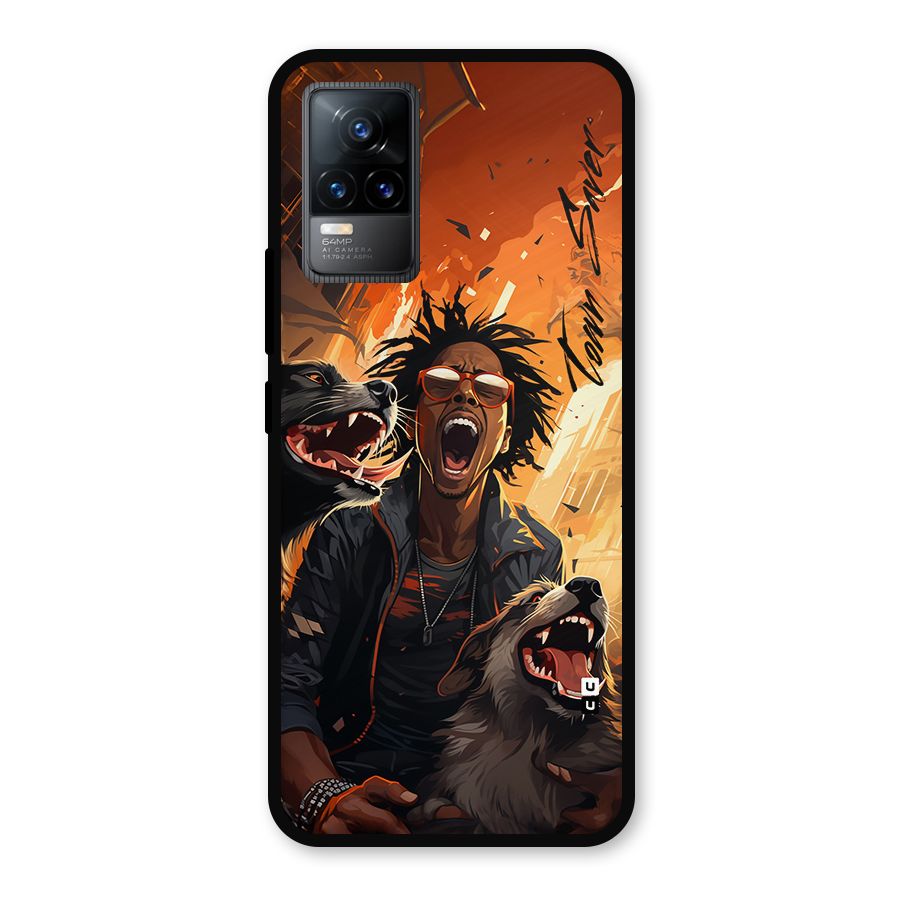Town Saver Dogs Metal Back Case for Vivo Y73