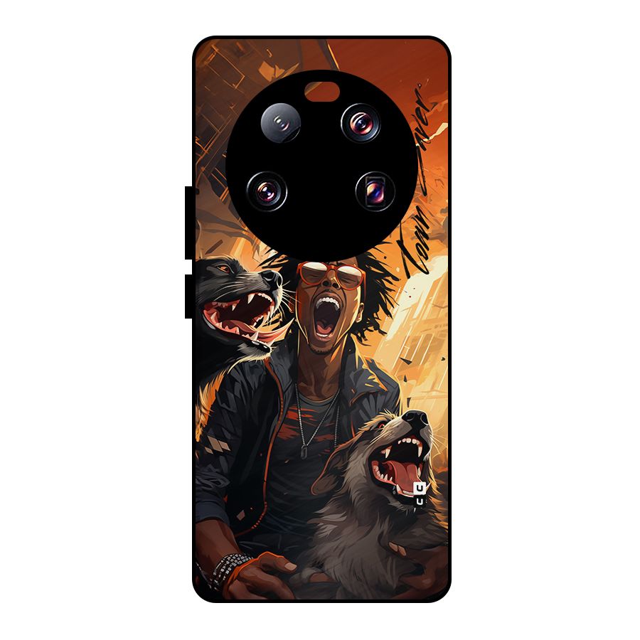 Town Saver Dogs Metal Back Case for Xiaomi 13 Ultra