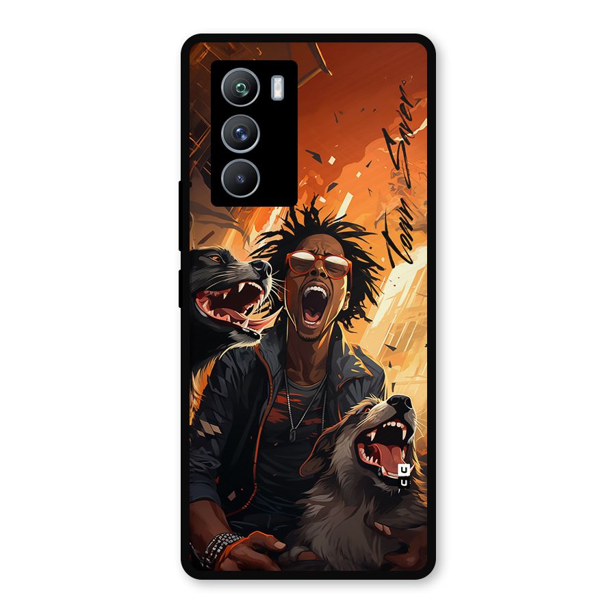 Town Saver Dogs Metal Back Case for iQOO 9 SE