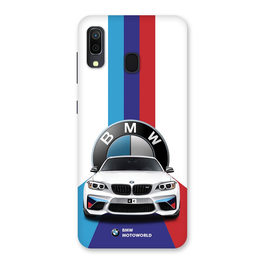 Track Supercar Back Case for Galaxy A20