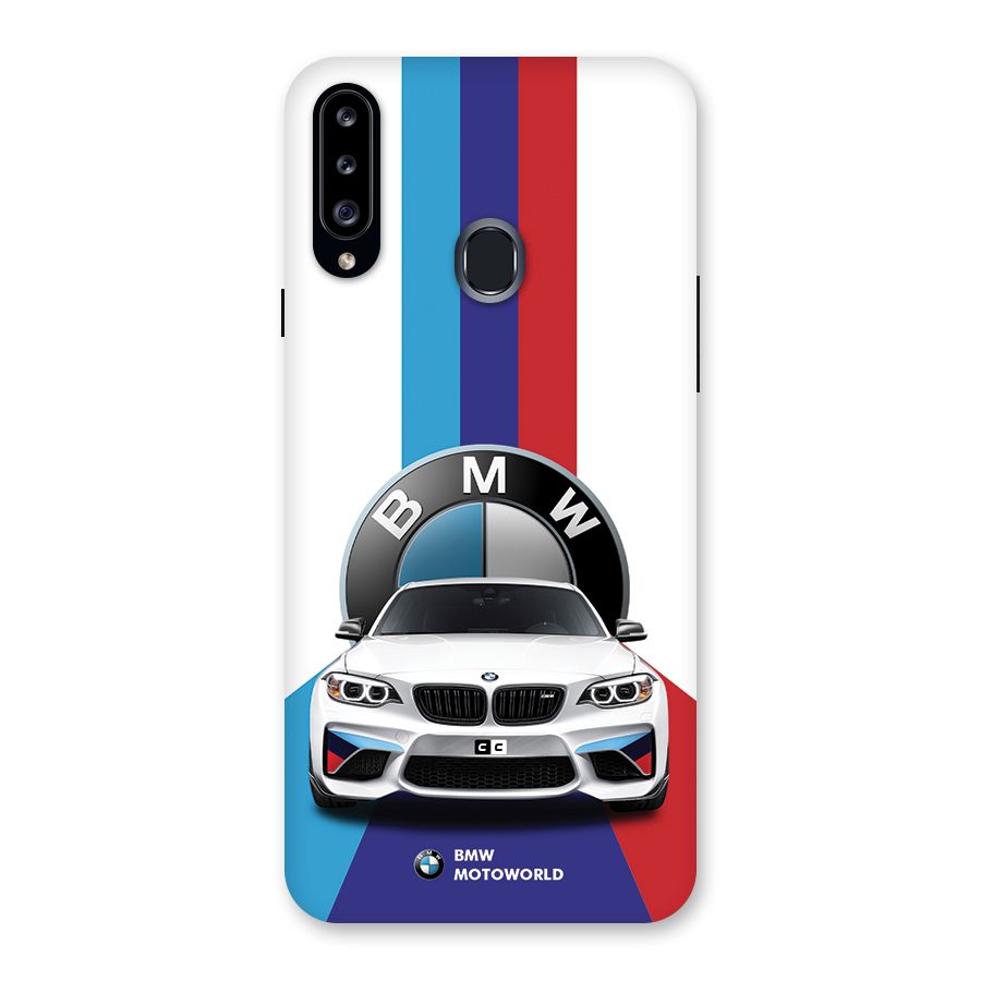 Track Supercar Back Case for Galaxy A20s