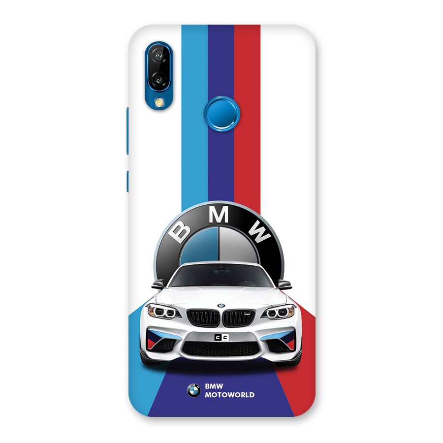 Track Supercar Back Case for Huawei P20 Lite