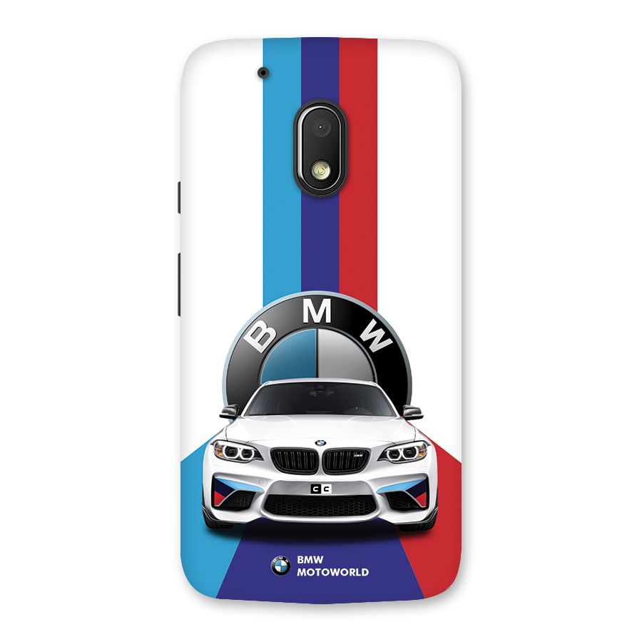 Track Supercar Back Case for Moto G4 Play