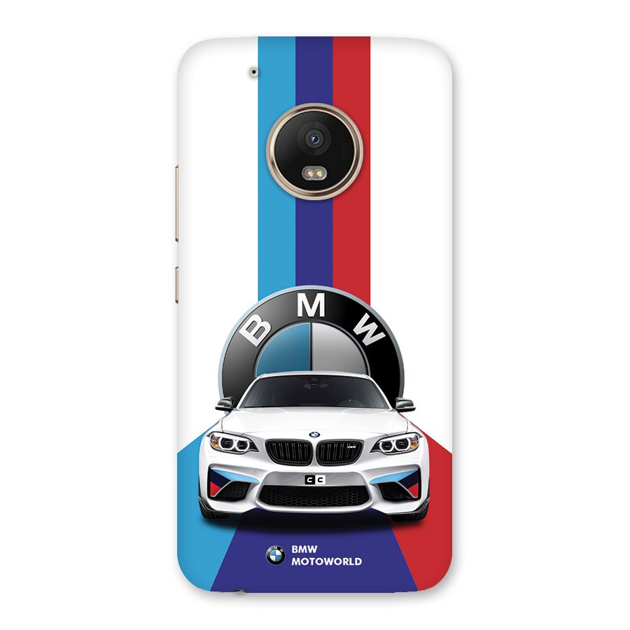 Track Supercar Back Case for Moto G5 Plus