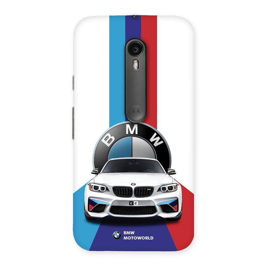 Track Supercar Back Case for Moto G Turbo